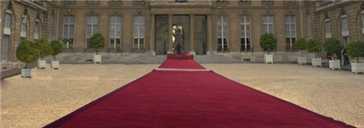 Tapis rouge de l'Elysée, présidence française